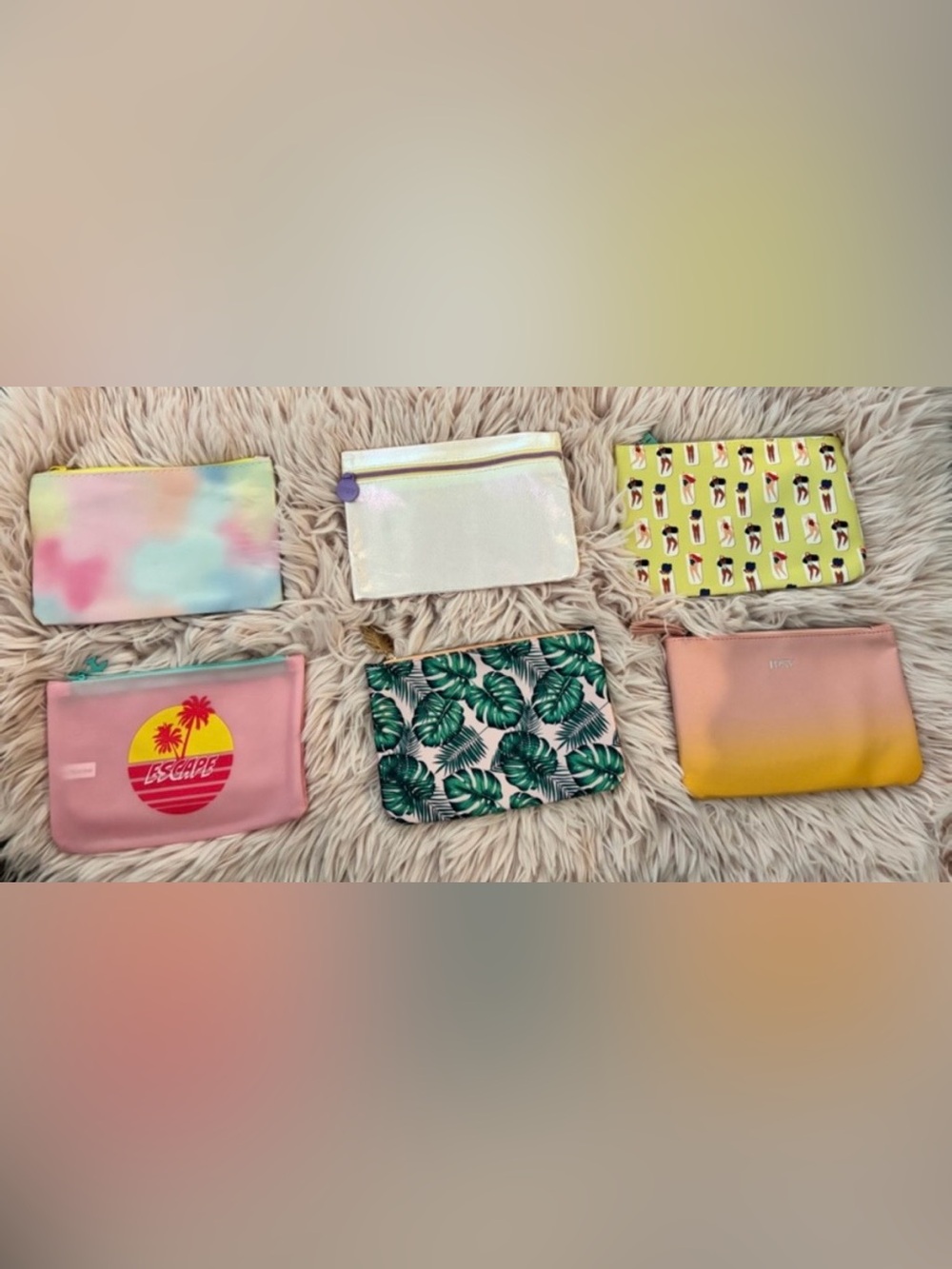 Ipsy bags- summer 6ct